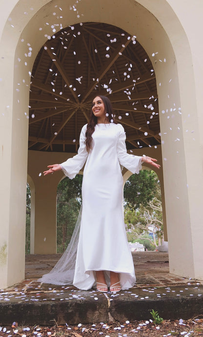 White Biodegradable Confetti