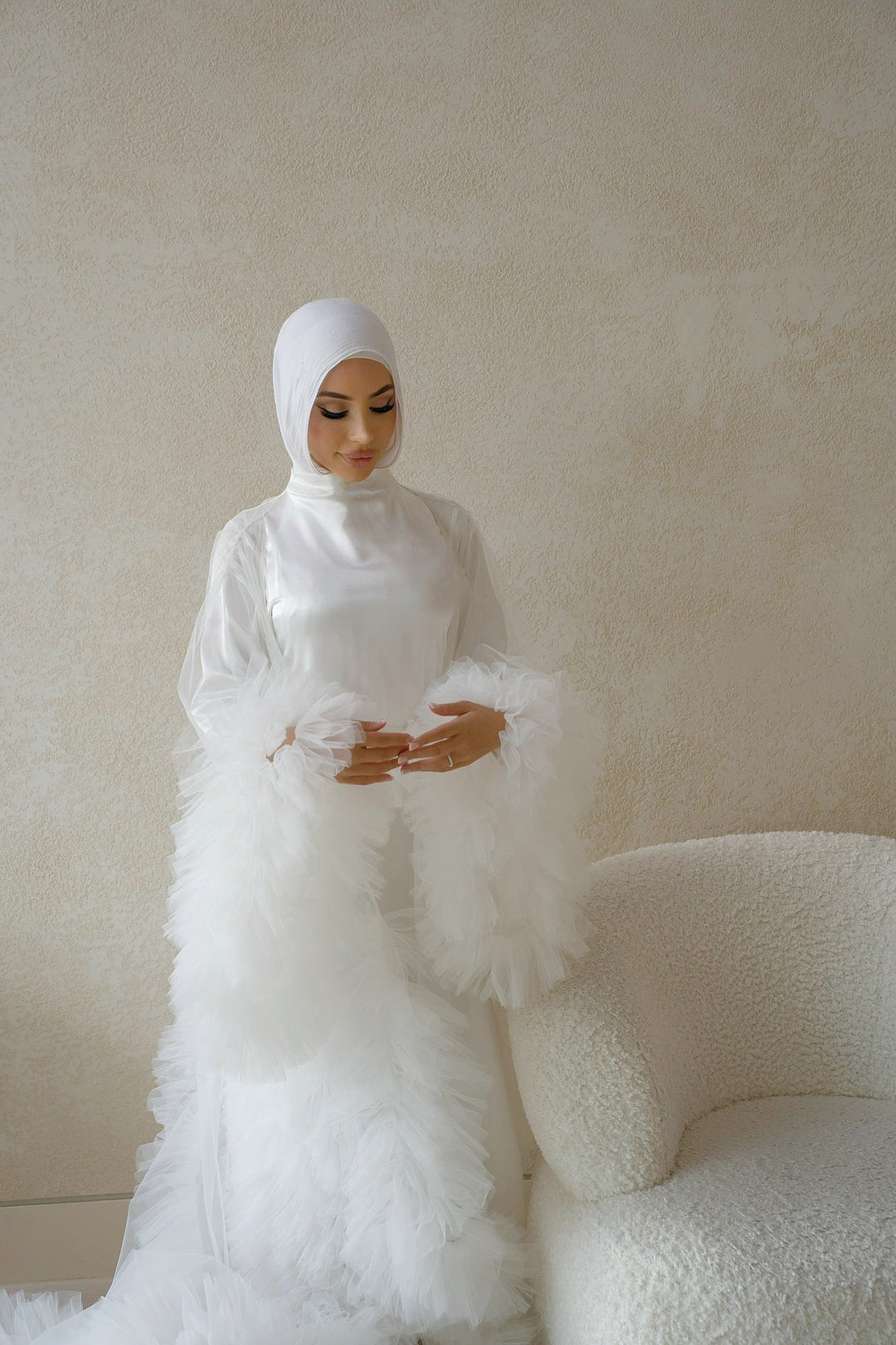 Haya Bridal Long Sleeve Slip