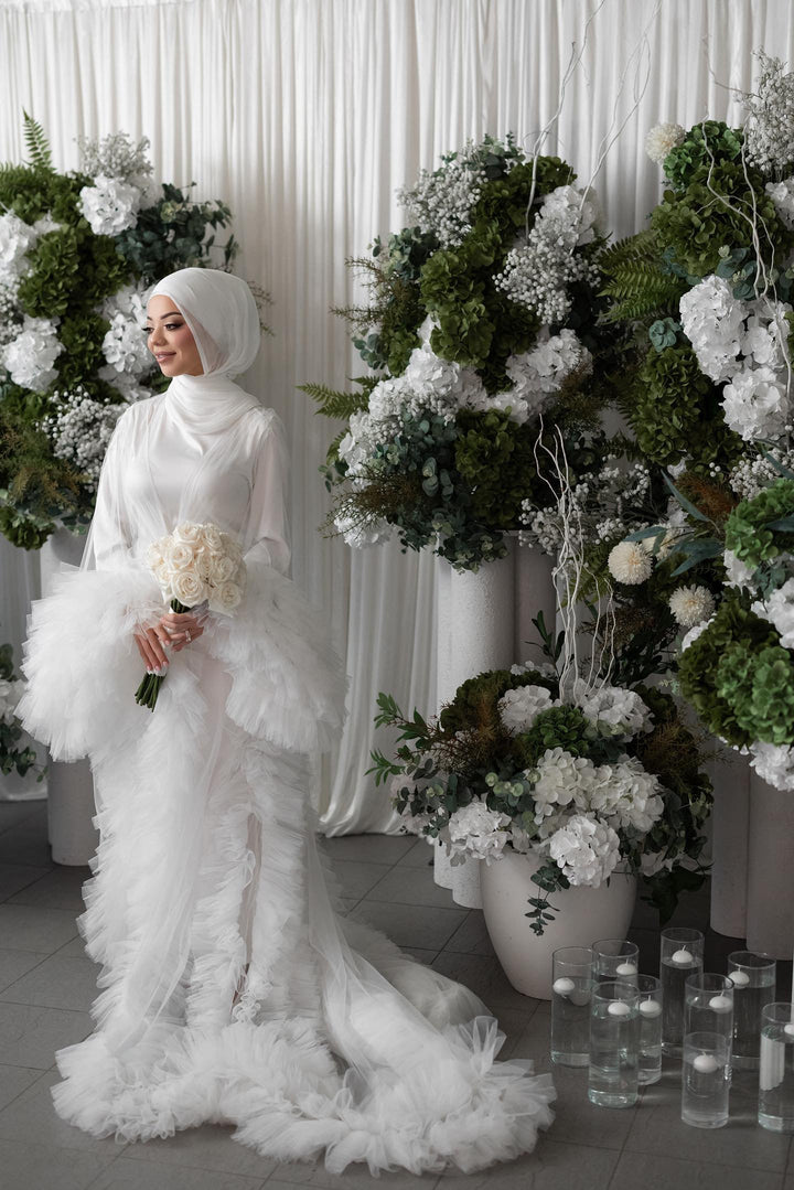 Haya Bridal Long Sleeve Slip