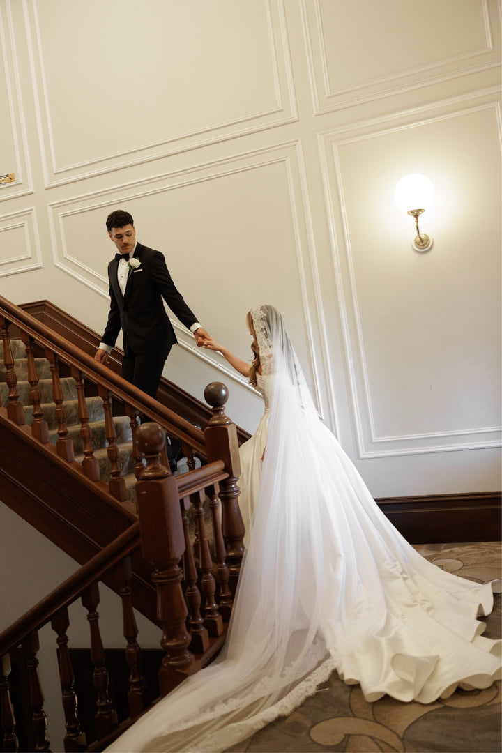 Lucia Mantilla One Tier Veil