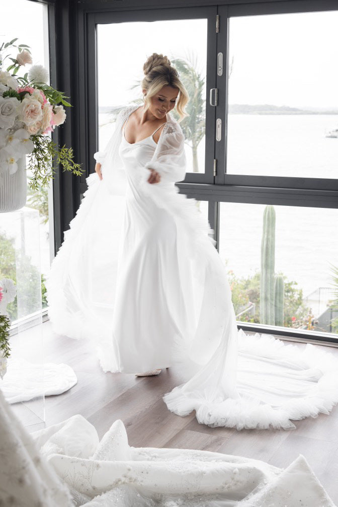 Custom Bridal Robe