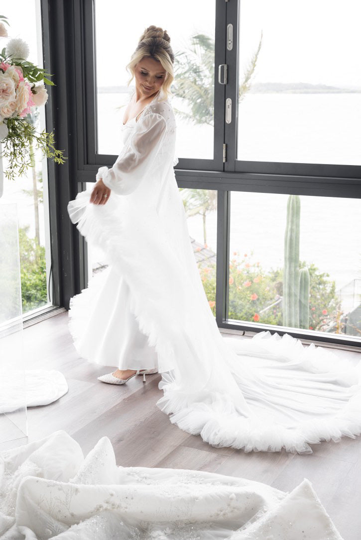 Custom Bridal Robe