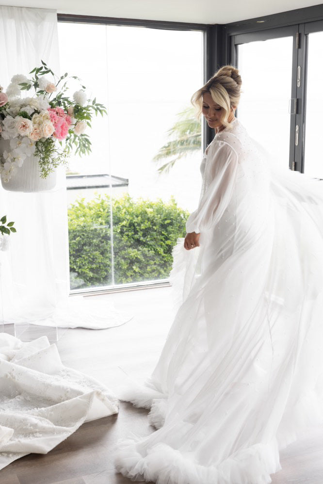 Custom Bridal Robe