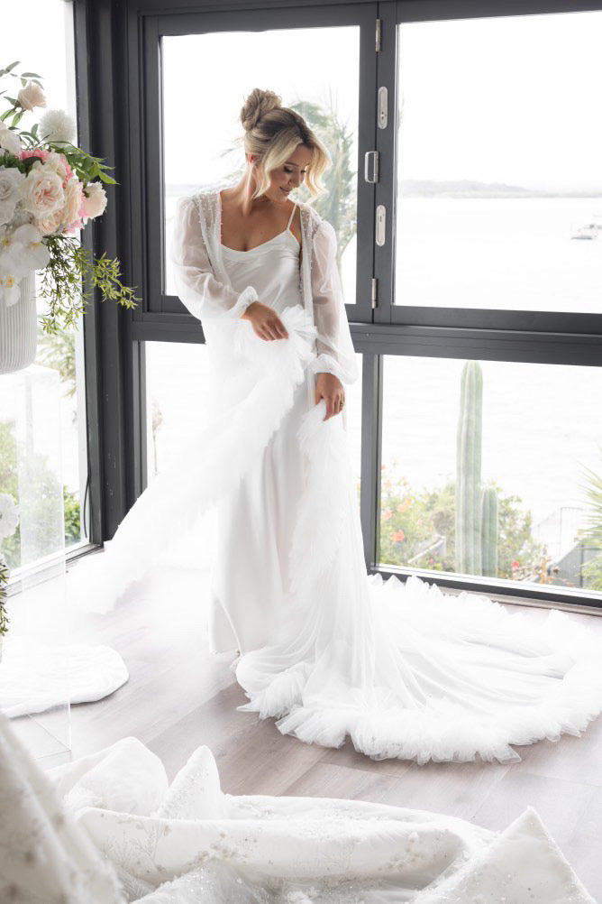 Custom Bridal Robe