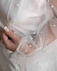 Pearl Tulle Robe